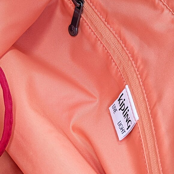 Kipling Minta Large Tote Removable Shoulder Strap Confetti Pink (MSRP $119) - Picture 9 of 10